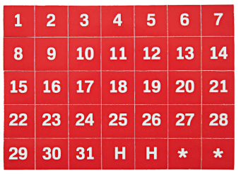 Magnetic Calendar
